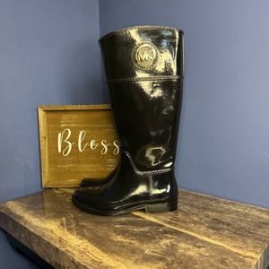 Preowned MICHAEL Michael Kors Michl Michl Kors Stockard Rain Boot